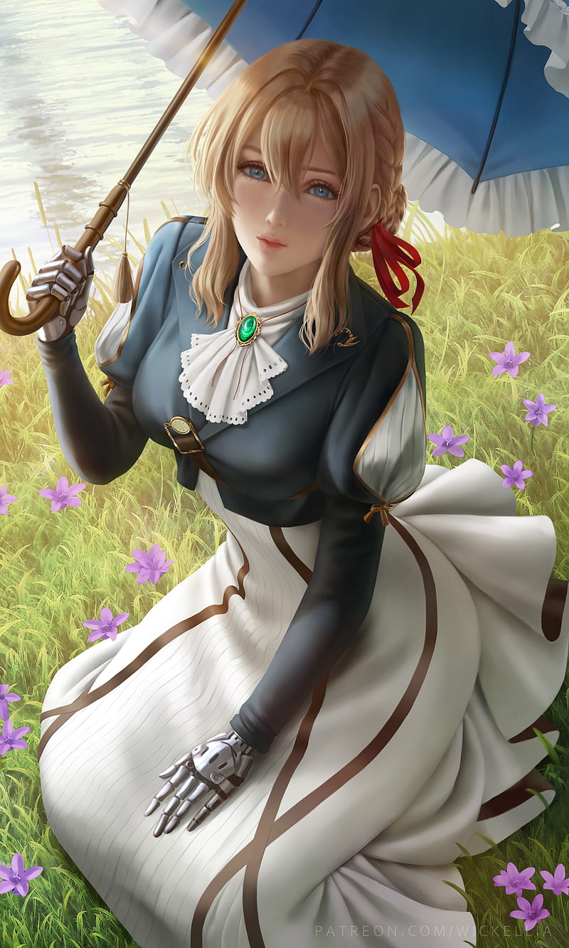 Beautiful girl Violet Evergarden [anime fanart (19 Jan 2018)｜Random Anime  Arts [rARTs]: Collection of anime pictures