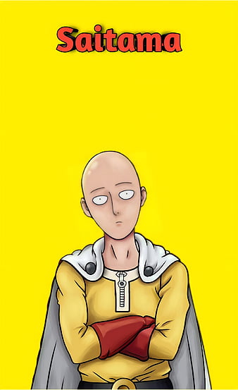 One-Punch Man, Saitama, vertical, HD phone wallpaper