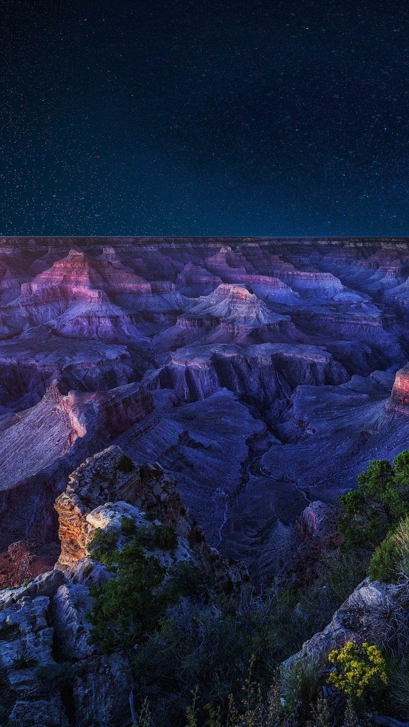 Grand Canyon Stars, space, HD phone wallpaper