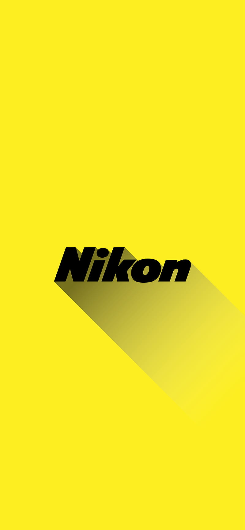nikon, black, camera, oled, graph, shade, yellow, HD phone wallpaper