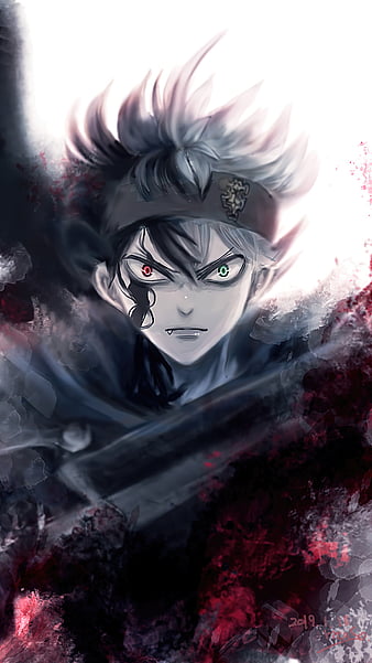 Download Unleashing Darkness Within: Asta Demon Forms In Black Clover  Wallpaper