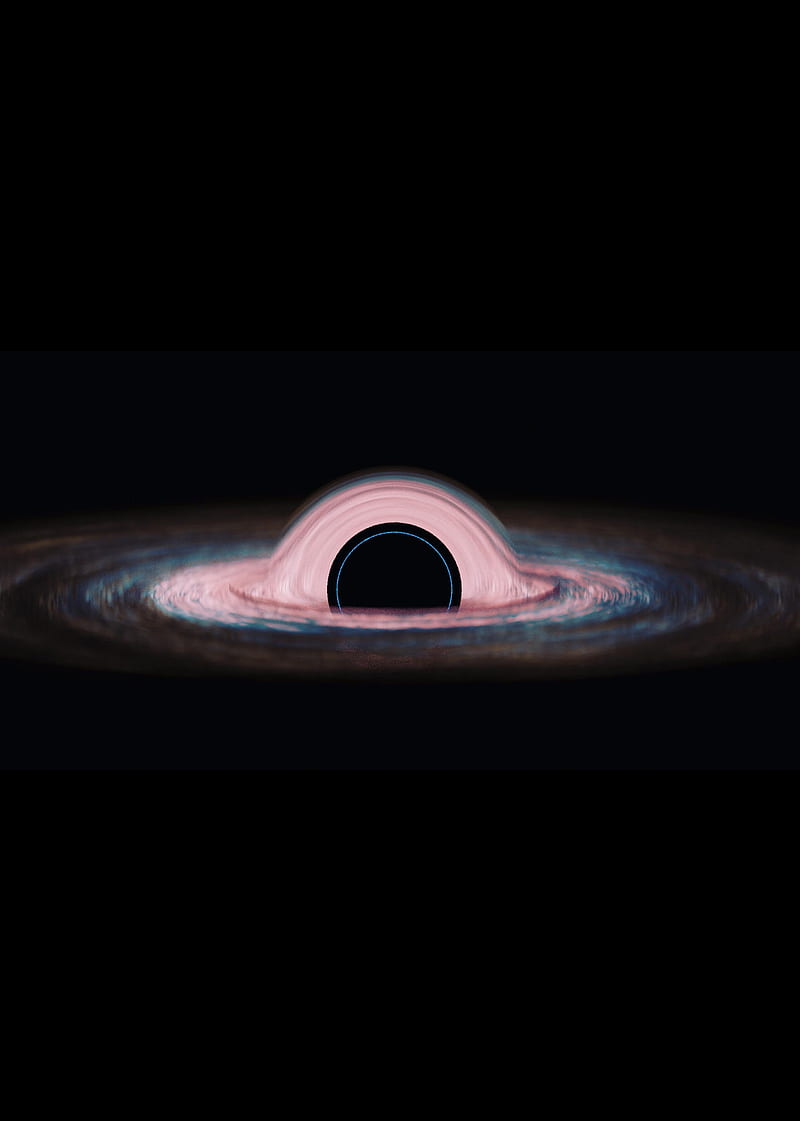 Black hole, black hold, space, HD phone wallpaper