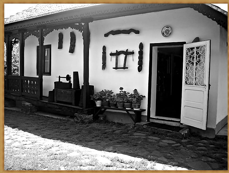 Traditional Romanian House, romanian, house, traditional, romania, HD wallpaper