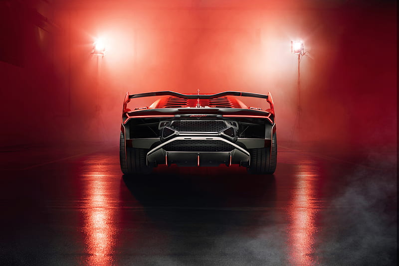 2018 Lamborghini SC18 Rear, lamborghini-sc18, lamborghini, 2018-cars, carros, HD wallpaper