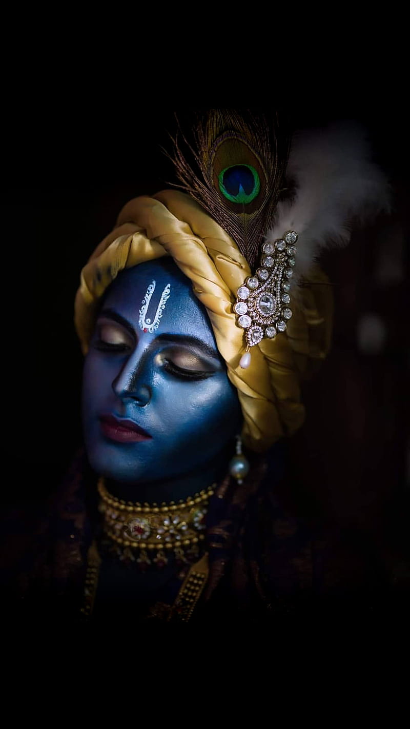 Lord Krishna, bhagwan, krishna, lord, shree, HD phone wallpaper