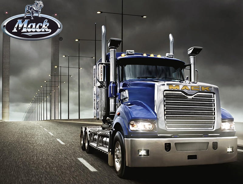 MACK THE OLDEST AMERICAN COMPANY TRUCK, semi truck, sema show, sport truck, socal customs, HD wallpaper