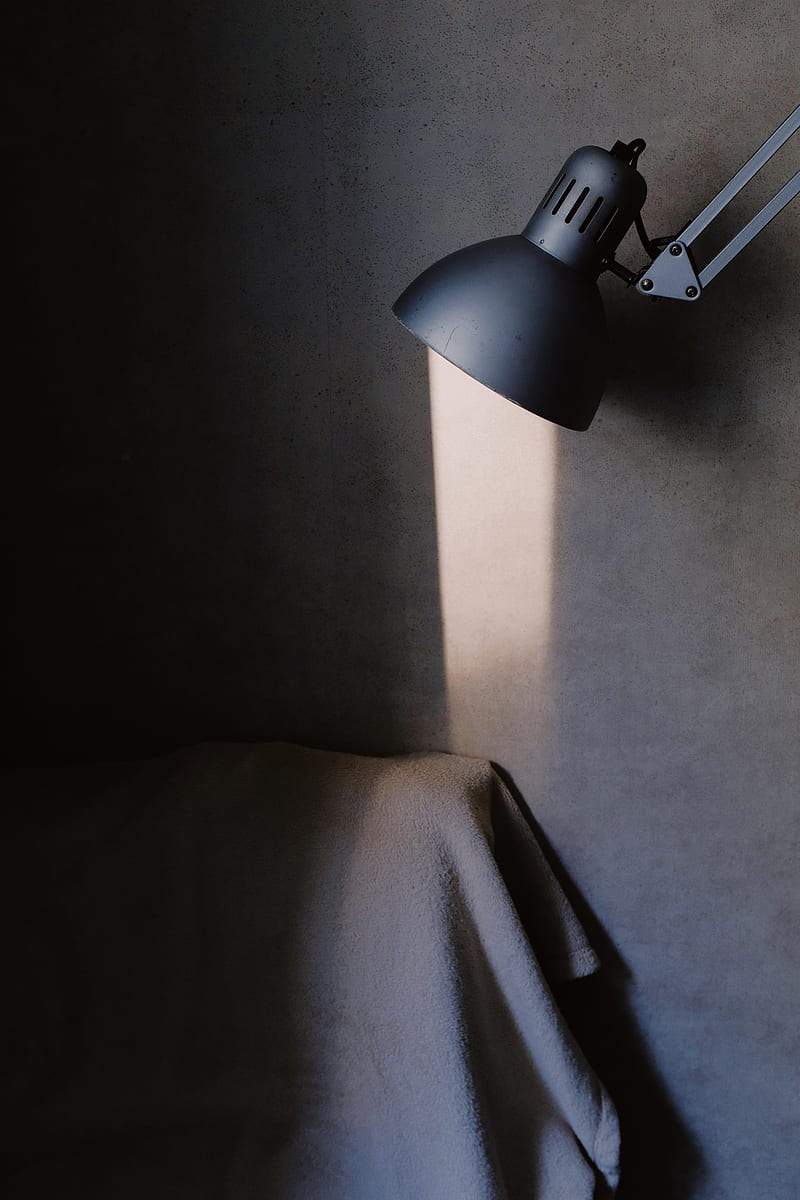 lamp, wall, glare, light, HD phone wallpaper