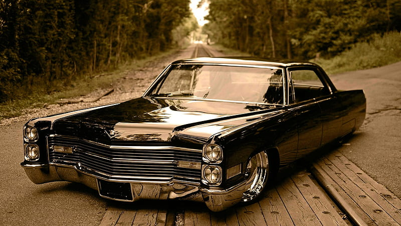 Cadillac DeVille, DeVille, Cadillac, car, HD wallpaper