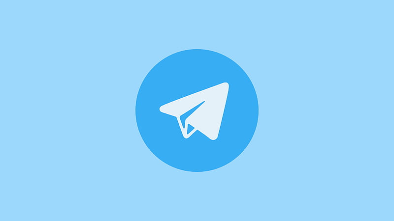 Technology, Telegram, Logo, HD wallpaper