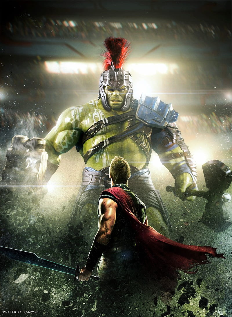 Thor vs Hulk, marvel, mcu, HD phone wallpaper | Peakpx
