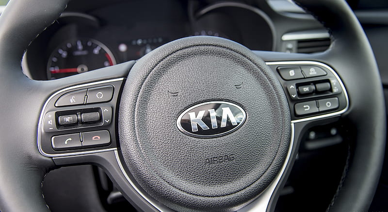 2017 Kia Optima Sportswagon Diesel (UK-Spec) - Interior, Steering Wheel , car, HD wallpaper