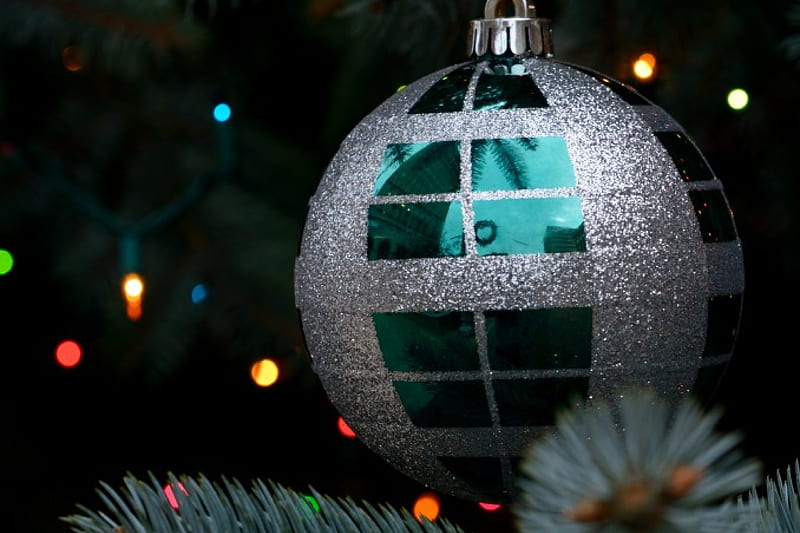 Macro Christmas, beautiful christmas, christmas bulb, christmas ornaments, HD wallpaper