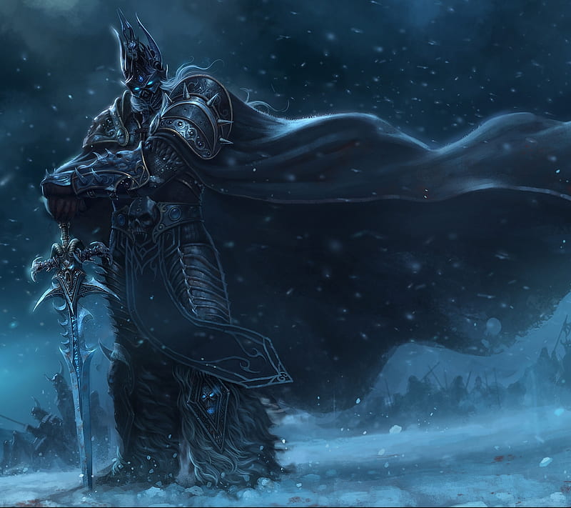 Arthas, lich king, world of warcraft, wotlk, HD wallpaper