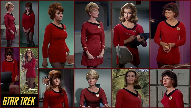 Star Trek Red Shirts That Lived!, Areel Shaw, Star Trek, Marla McGivers, Tonia Barrows, Lt Piper, HD wallpaper