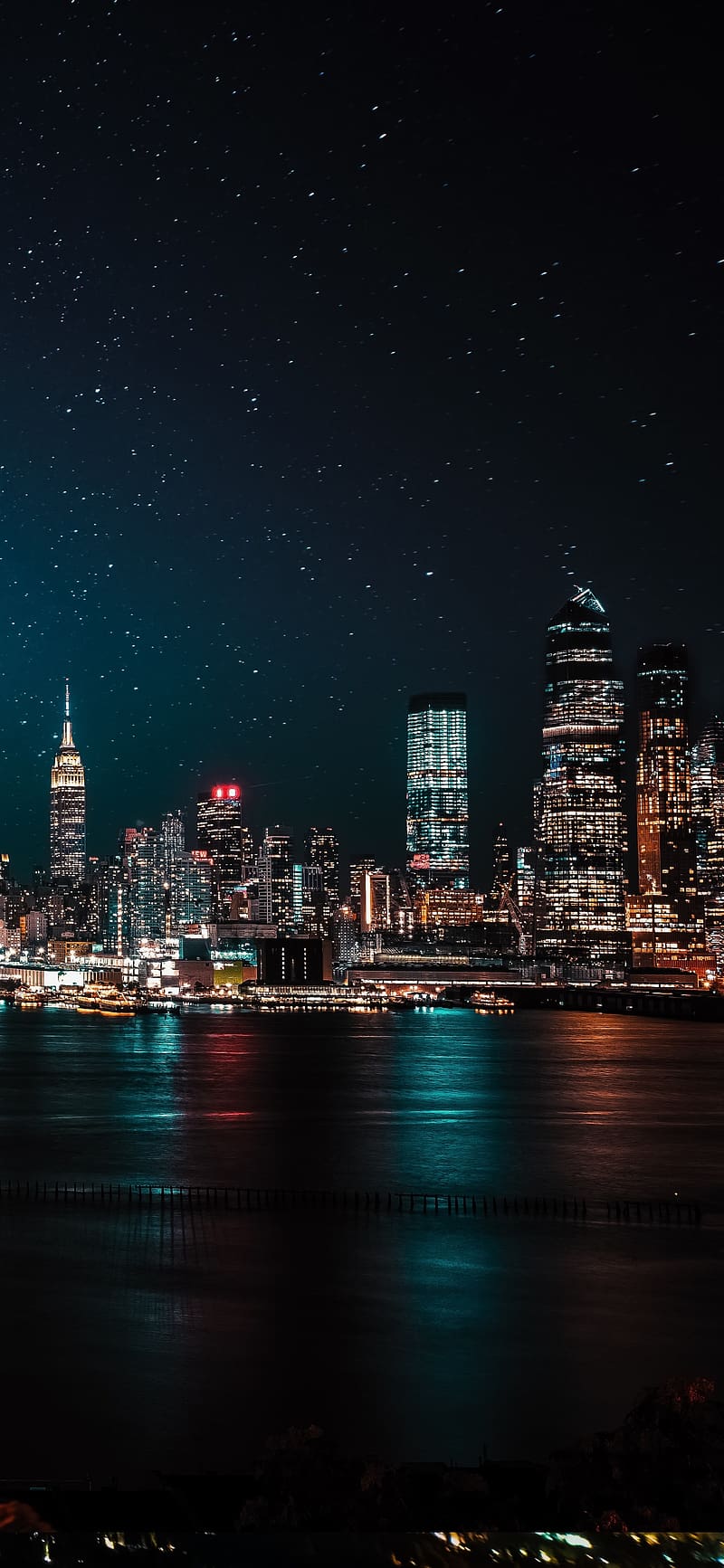 Cities, Night, City, Skyscraper, HD phone wallpaper | Peakpx