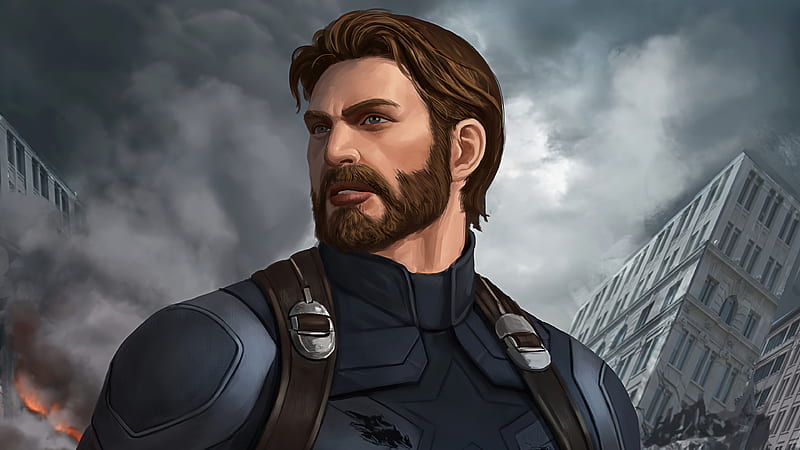 Captain America beard  Tumblr  Marvel captain america Captain america  Superhero