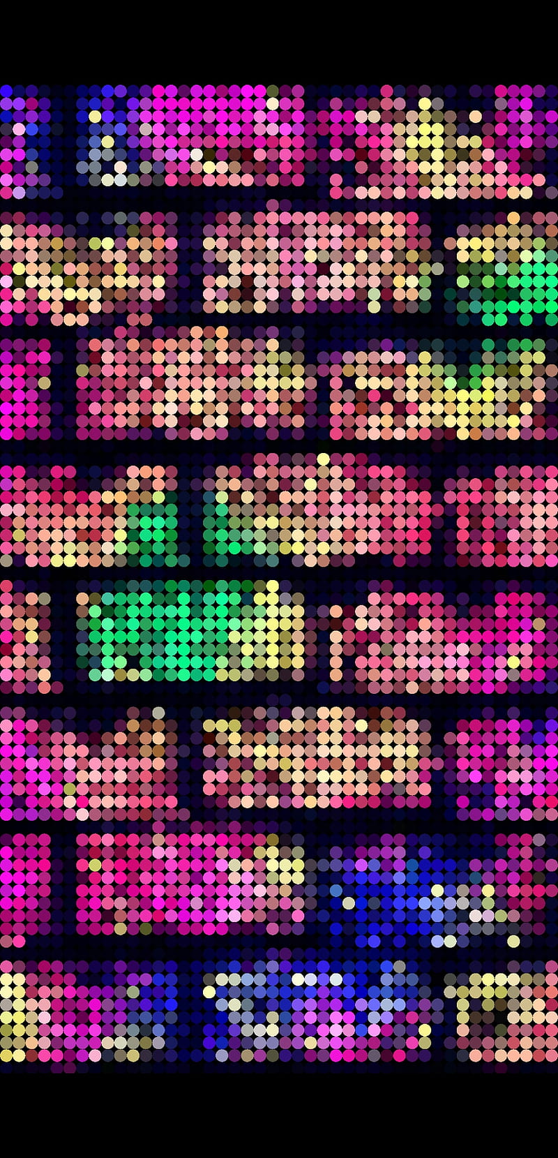 Neon pixel brick, neon, pixel, brick, retro, cyber, color, colour, digital, HD phone wallpaper