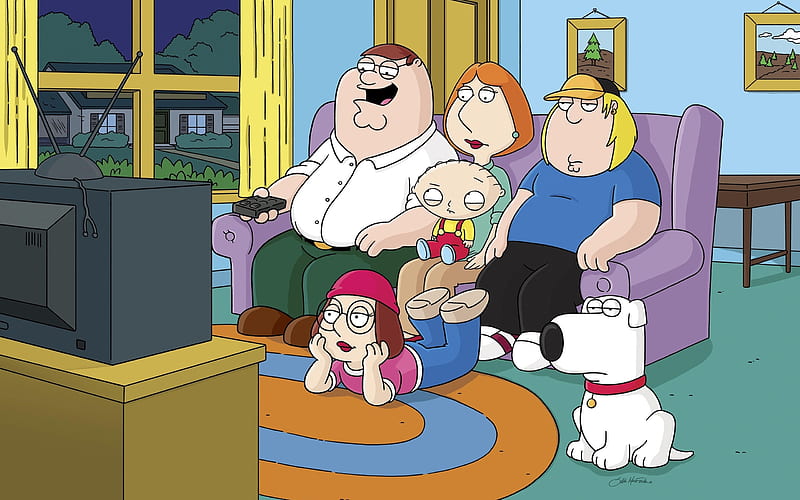 Family Guy, Tv Show, Stewie Griffin, Brian Griffin, Chris Griffin, Lois Griffin, Meg Griffin, Peter Griffin, HD wallpaper