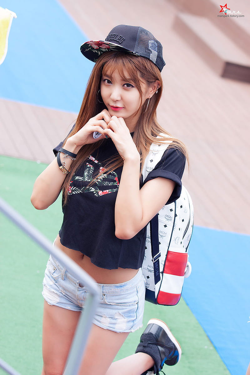 model, Asian, Heo Yoon-mi, T-shirt, HD phone wallpaper
