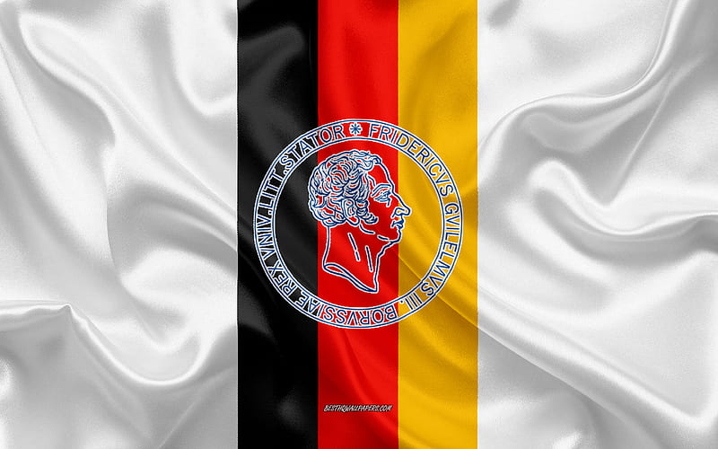 University of Bonn Emblem, German Flag, University of Bonn logo, Bonn, Germany, University of Bonn, HD wallpaper