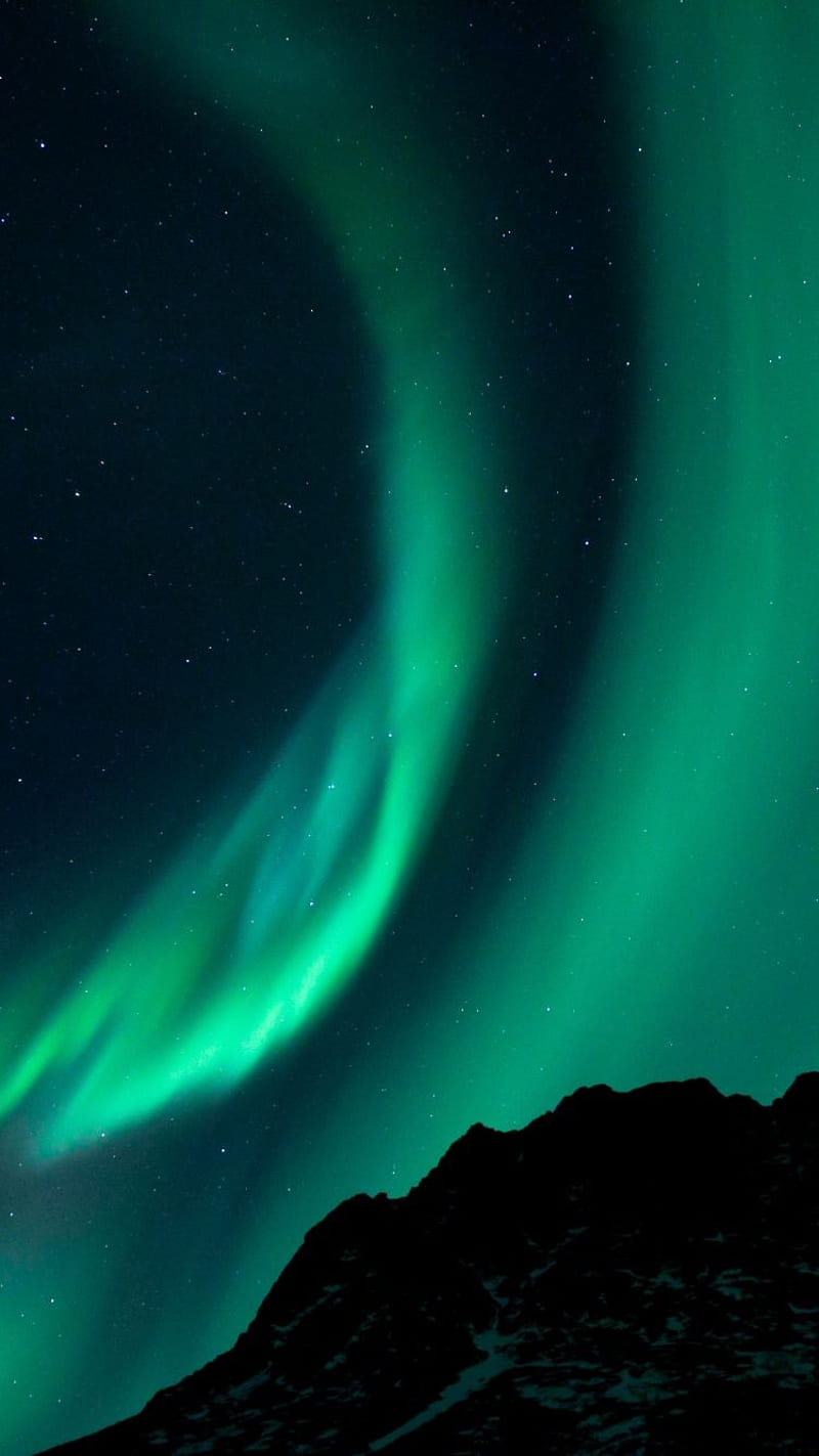 Aurora boreal. Northern lights , Northern lights iphone, Northern lights graphy, Green Northern Lights, HD phone wallpaper