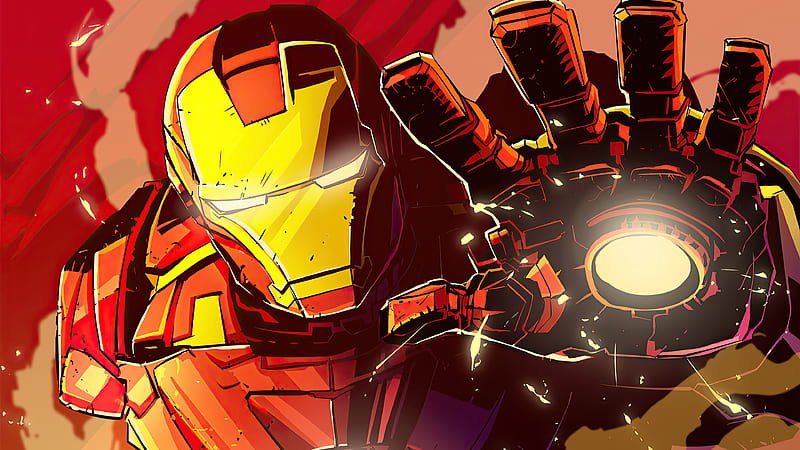Iron Man New Illustration, HD wallpaper