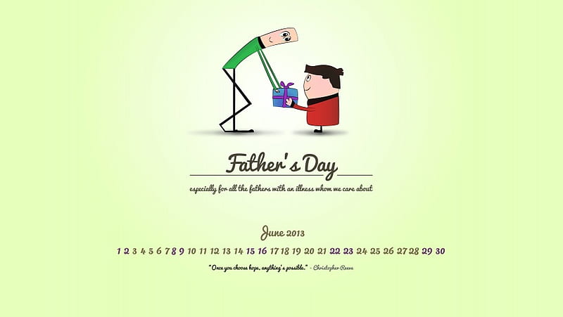 Fathers Day Never Lose Hope, HD wallpaper