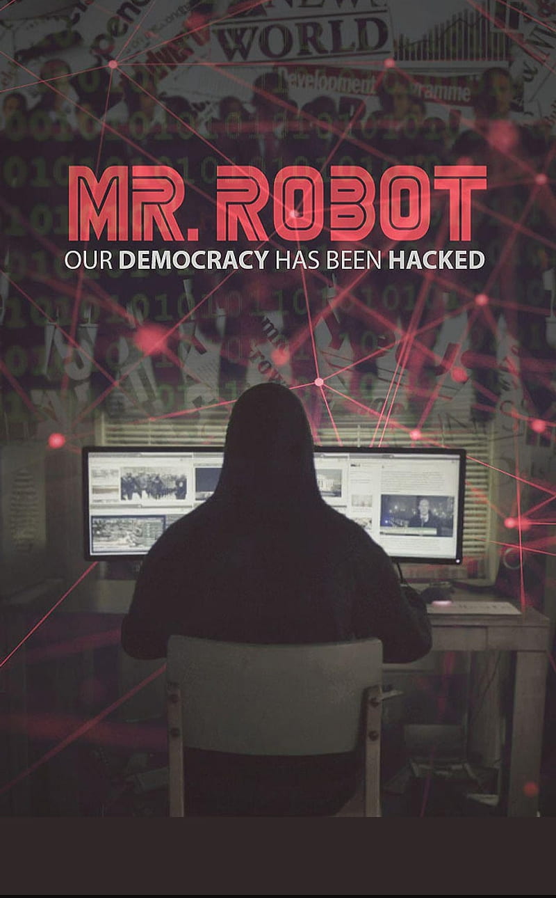 Mr Robot Lockscreen wallpaper  Mr robot, Robot wallpaper, Mr