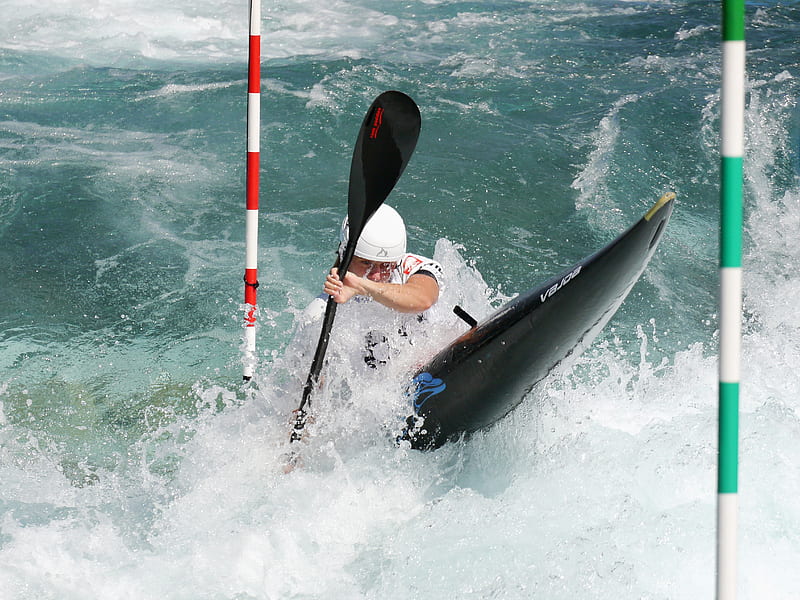 Sports, Whitewater slalom, HD wallpaper