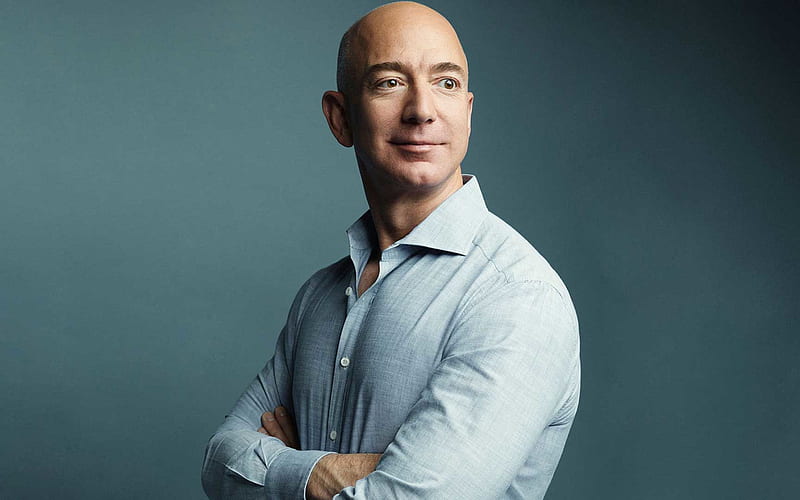 Jeff Bezos, 2021, american entrepreneur, guys, american celebrity, Jeff Bezos hoot, HD wallpaper