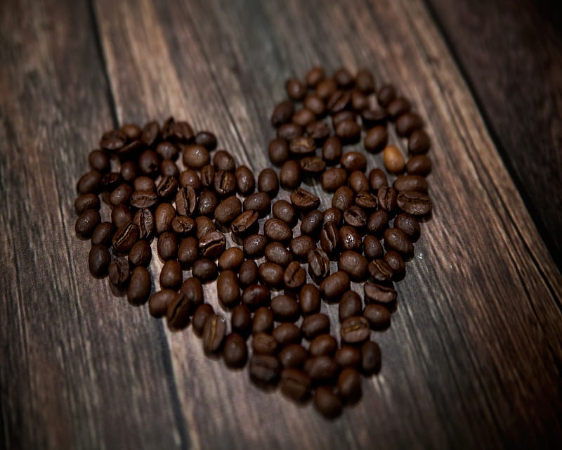 Coffee Heart, HD wallpaper | Peakpx