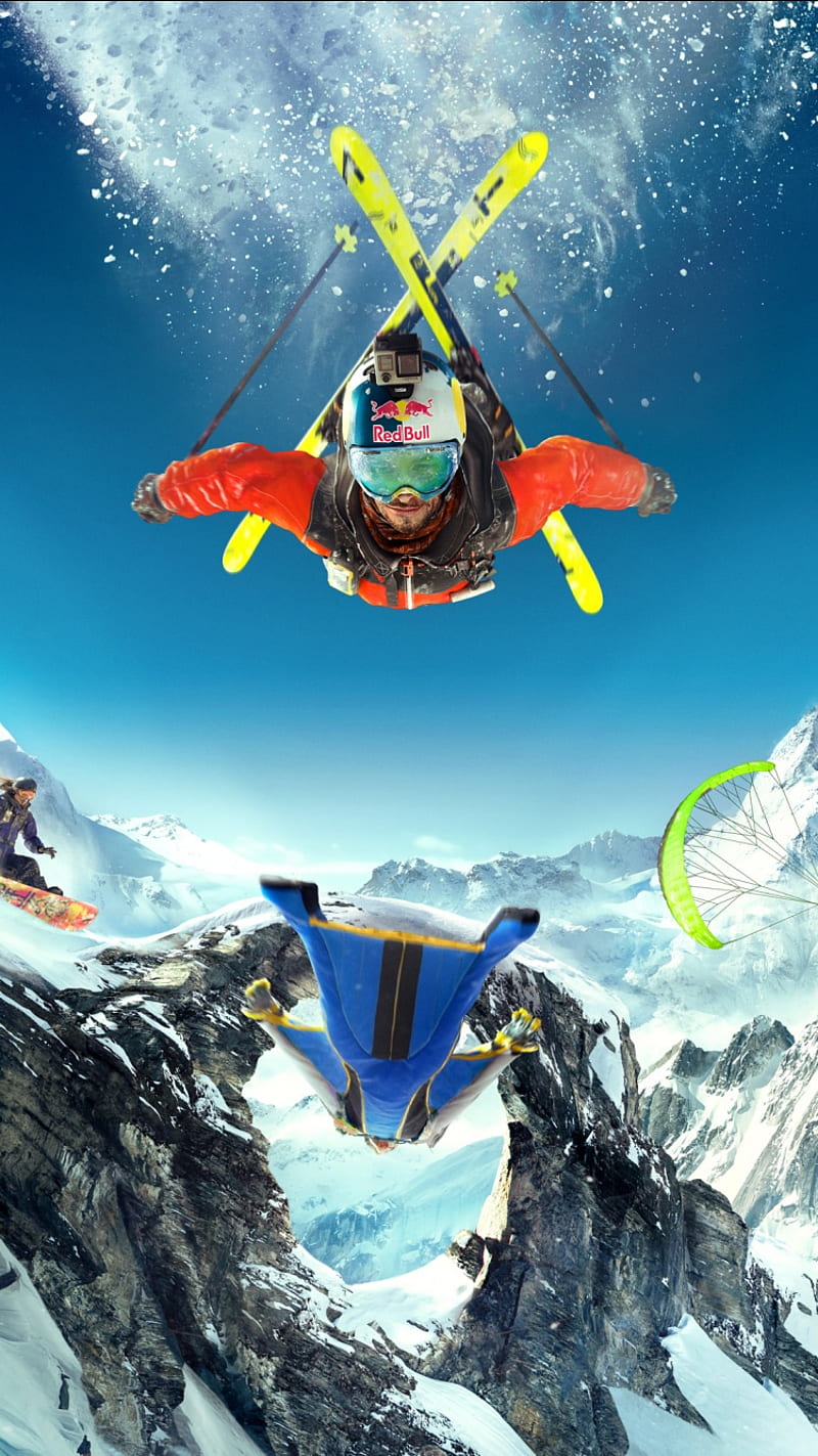 Steep Skiing , steep skiing, HD phone wallpaper