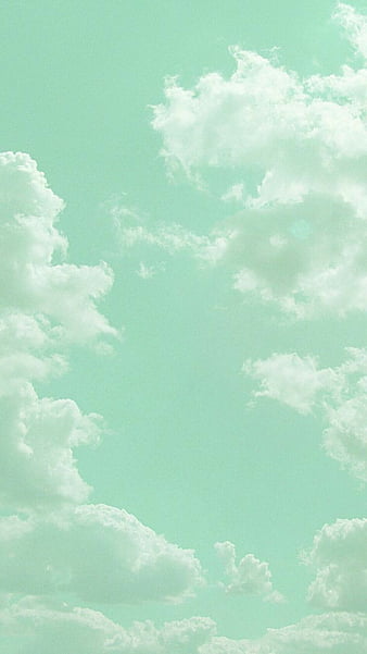 HD mint green aesthetic wallpapers