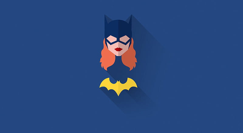 Batwoman Minimal, HD wallpaper