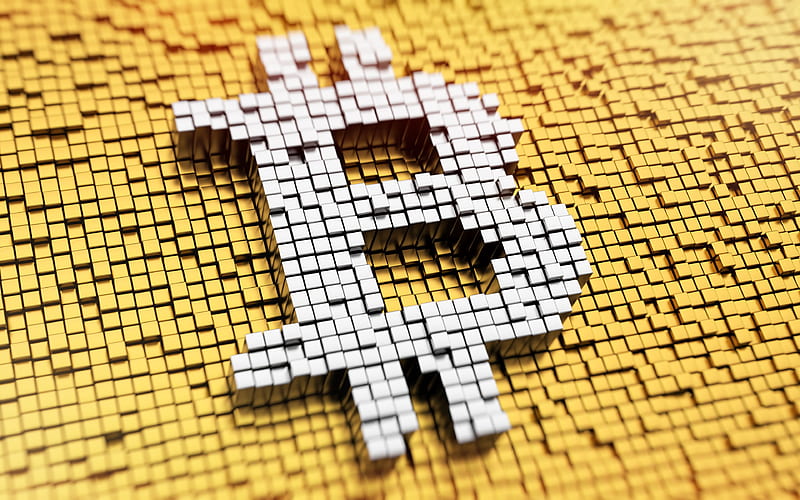 bitcoin electronic money, 3d art, crypto currency, creative, HD wallpaper