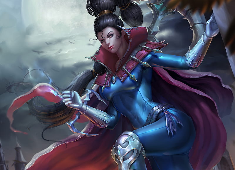 Sentinel Vayne (Splash Art) 4K Phone iPhone Wallpaper #5751a