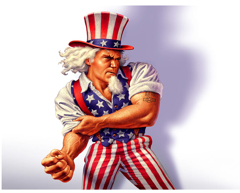 Yeah! That's right I'm Uncle Sam., politics, entertainment, people, HD wallpaper