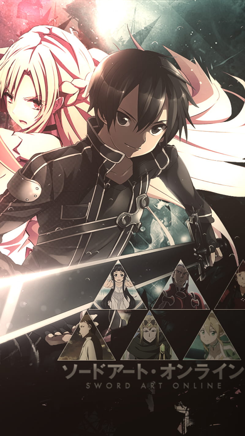 Sword Art Online Asuna Kirito Hd Mobile Wallpaper Peakpx