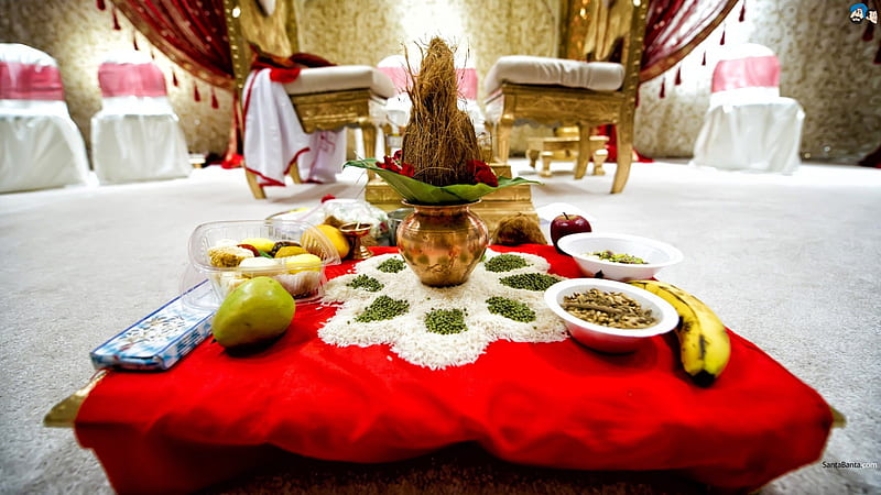 Hindu weddings, hindu, wedding, decoration, event, HD wallpaper | Peakpx