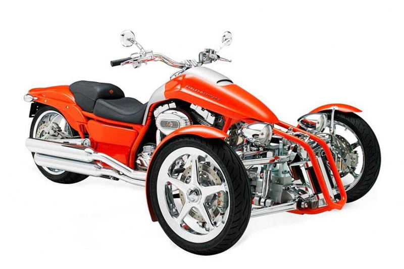 Harley Davidson Penster Trike Concept, trike, bike, concept, harley, HD wallpaper