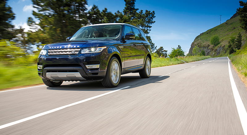 2014 Range Rover Sport V6 Supercharged Loire Blue - Front , car, HD wallpaper