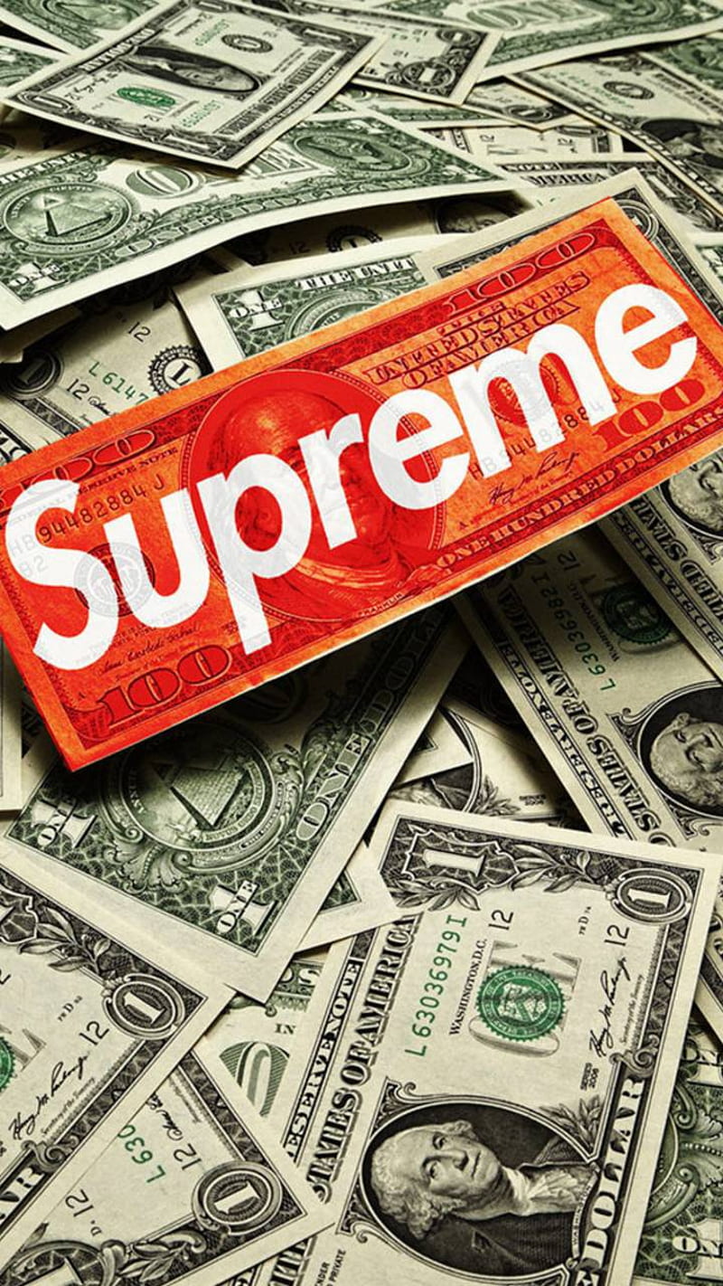Supreme money, HD phone wallpaper