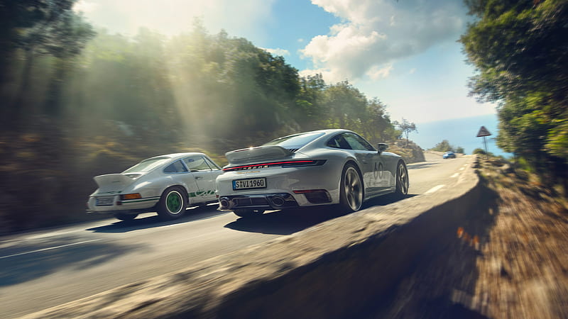 2023 Porsche 911 Sport Classic, Coupe, Flat 6, Limited Edition, Turbo, car, HD wallpaper