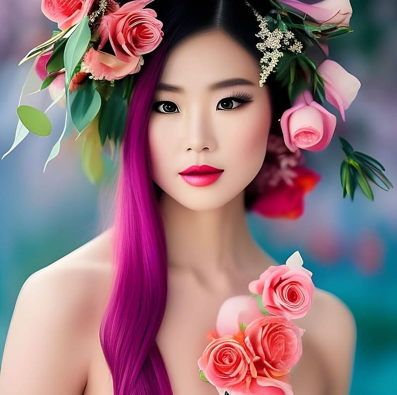Roses, Flowers, Portrait, Beauty, HD wallpaper