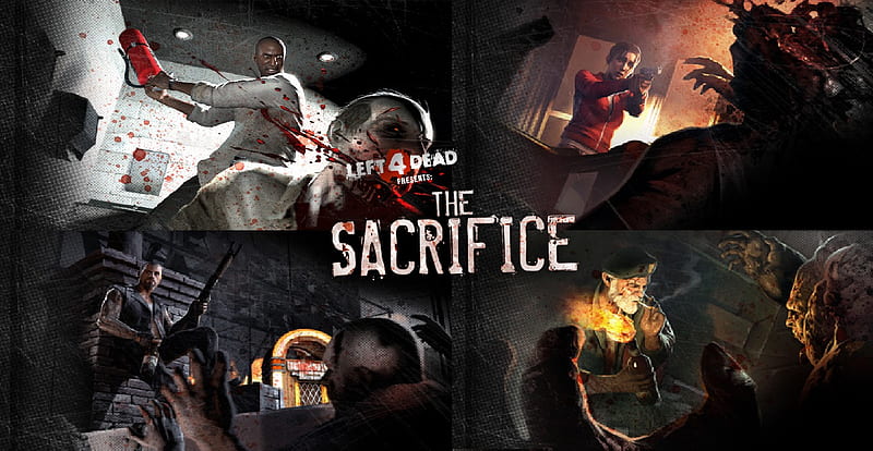 left 4 dead the sacrifice, left4dead 2, left 4 dead, l4d2, l4d, the sacrifice, HD wallpaper