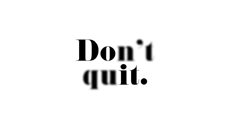 Do It, typography, white background, quote, quotes, blur, HD wallpaper