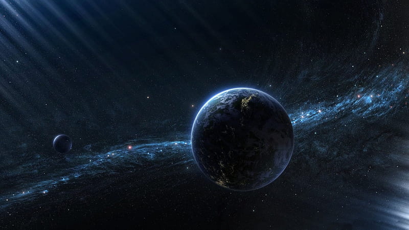Planet Earth F1, planets, graphy, space, wide screen, bonito, abstract, high quality, HD wallpaper