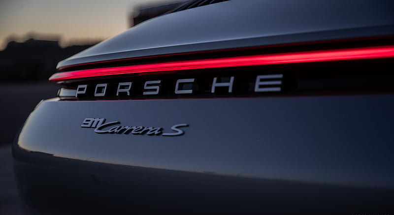 2020 Porsche 911 S (Color: Dolomite Silver Metallic) - Detail, car, HD