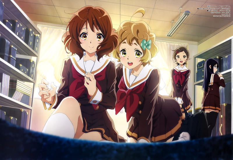 Hibike Euphonium Sapphire Kawashima Kumiko Oumae Hd Wallpaper Peakpx