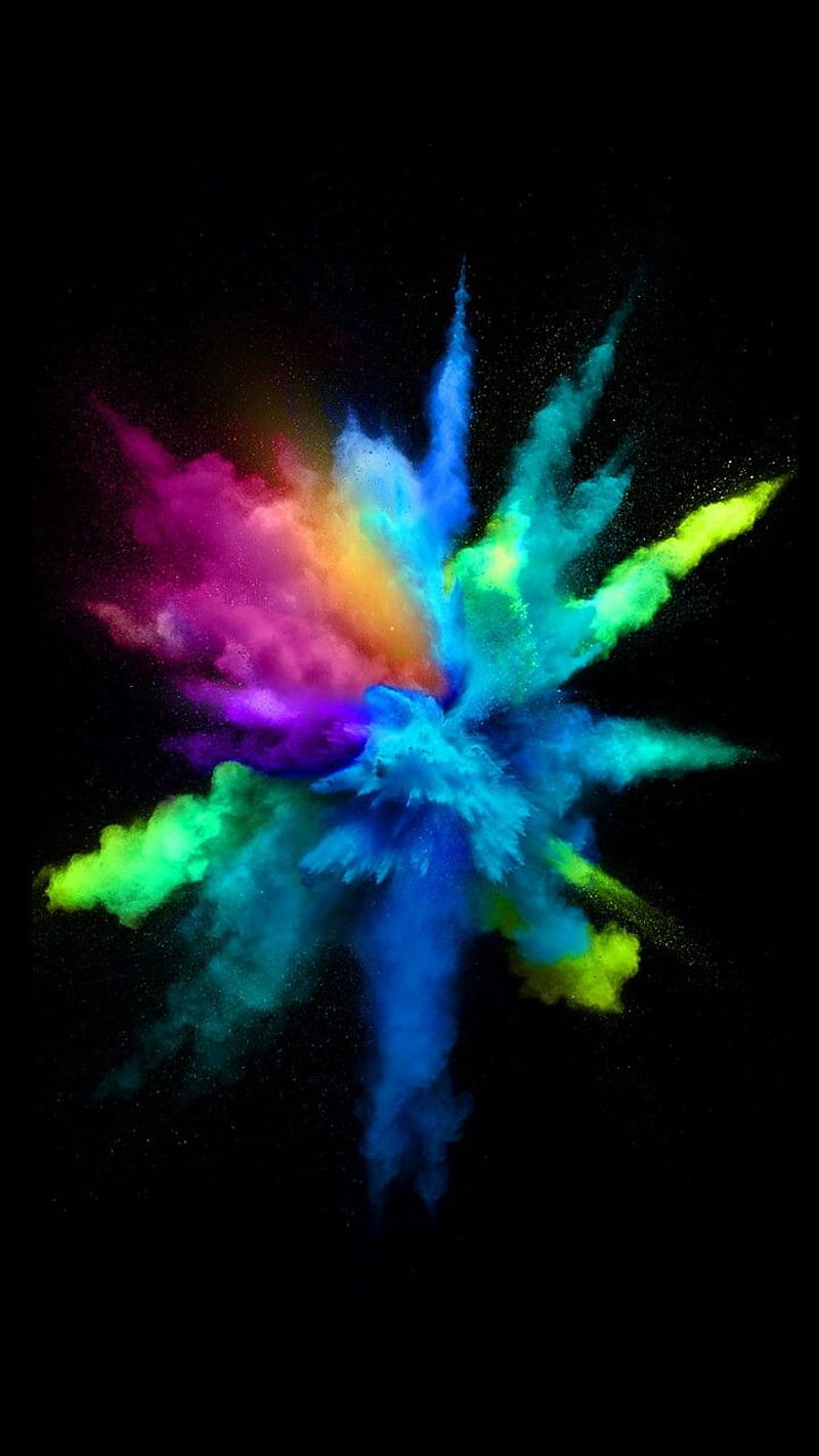 explosion de colores, color, colors, HD phone wallpaper